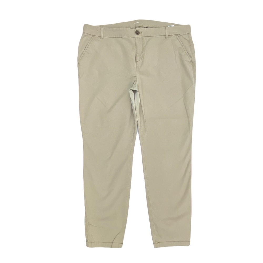 Old Navy Skinny Women's size 18 Beige Chino Khaki Pants